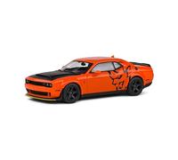 SOLIDO 1:43 Dodge Challenger SRT Demon GO Mango Pearl W/Demon 2018