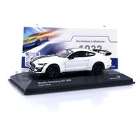 Voiture Miniature de Collection - SOLIDO 1/43 - SHELBY Mustang GT500 - 2020 - White / Black - 4311503