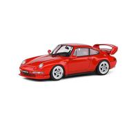Solido Voiture miniature 1:43 Porsche 911 (993) RS Clubsport Rouge 1993