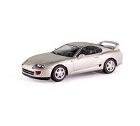Solido Modèle de voiture statique Toyota Supra MKIV Coupé 2001 Argent Échelle 1:43