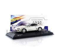 Solido Modèle de voiture statique Toyota Supra MKIV Coupé 2001 Argent Échelle 1:43
