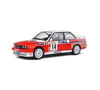 Voiture Miniature de Collection - SOLIDO - BMW E30 M3 - Belgium ProCar 1993 - 1/18 - Blanc/Rouge/Bleu