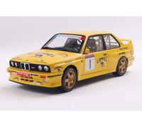 SOLIDO 1801528 MINIATURE BMW E30 M3 GR.A YELLOW N1 J.M.PONCE / J.C.DENIZ RALLY P