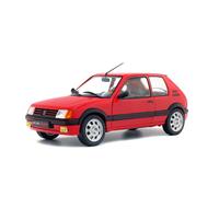 Solido Peugeot 205 GTI Modèle de voiture classique Pré-assemblé 1:18