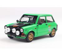 SOLIDO 1803806 MINIATURE AUTOBIANCHI A112 MK.5 ABARTH GREEN 1980 1/18