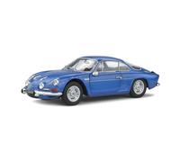 SOLIDO 1804201 MINIATURE ALPINE A110 1600S BLEUE 1969 1/18