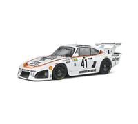 Voiture Miniature de Collection - SOLIDO 1/18 - PORSCHE 935 K3 - Le Mans 1979 - White - 1807201