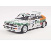 SOLIDO 1:18 Lancia Delta HF INTEGRALE White #5 A.AGHINI/S.FARNOCCHIA Rally