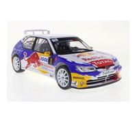 SOLIDO 1808308 MINIATURE PEUGEOT 306 MAXI WHITE N1 RALLY DU VAR 2017 1/18