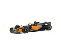 Solido Voiture miniature 1:18 McLaren MCL36 Norris Emilia Romagna GP 2022 Diecast Orange/Noir/Bleu