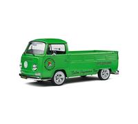 SOLIDO 1809401 MINIATURE VOLKSWAGEN T2 PICK-UP GREEN CUSTOM GREEN 1968 1/18
