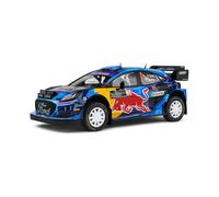 SOLIDO 1:18 Ford Puma RALLY1 Hybrid Blue #8 TANAK Rally Suede 2023