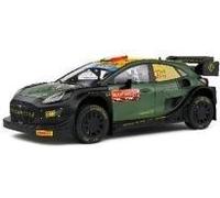 SOLIDO 1:18 Ford Puma RALLY1 Hybrid Black #7 BERTELLI/SCATTOLIN Rally New ZE