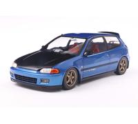 SOLIDO 1810406 MINIATURE HONDA CIVIC (EG6) SOLIDO WORKS COBALT BLUE PEARL 1991 1