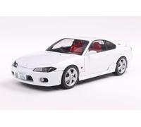 SOLIDO 1812201 MINIATURE NISSAN SILVIA S15 SPEC-R AERO ASPEN WHITE 1999 1/18