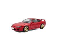 SOLIDO 1812202 MINIATURE NISSAN SILVIA S15 SPEC-R AERO FLAME RED 1999 1/18