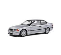 SOLIDO 1:18 BMW E36 M3 COUPÉ Silver 1990