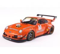 Solido 421186493 - 1:18 RWB BODYKIT JÄGERMEISTER Orange - Neuf