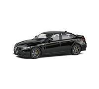 SOLIDO 4313107 MINIATURE ALFA ROMEO GIULIA QUADRIFOGLIO BLACK 1/43