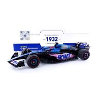 Solido - Voiture miniature 1:18 - Alpine A523 - E. Ocon - Monaco GP 2023 - Bleue