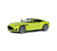 Solido Aston Martin DB12 2023 - Die-Cast - Voiture Miniature - Carton de fenêtre avec Socle en Plastique - Modèle de Collection - Voiture de Sport de Luxe - Lime Essence - 1:43