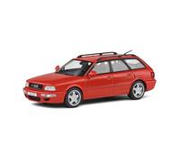 SOLIDO 4310102 MINIATURE AUDI AVANT RS2 LAZER RED 1995 1/43