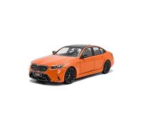 Solido BMW G90 M5 Berline compacte M Berline Look Sportif Toit Noir Jantes en Alliage Diecast Orange feu III 1:43