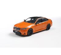 Solido BMW G90 M5 Berline compacte M Berline Look Sportif Toit Noir Jantes en Alliage Diecast Orange feu III 1:43