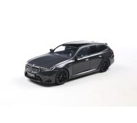 Solido BMW M5 Touring (2024) - Break de Performance Sportive, Double cardioïde, Design de Jante Noire, Voiture Miniature Diecast, Gris, 1:43