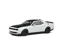 1:43 SOLIDO Dodge Challenger Srt Demon V8 6.2L Coupe 2018 White Black SL4310303
