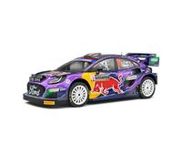 SOLIDO - for Puma Rally1 - Winner Monte Carlo 2022-1/18, Purple/Blue/Yellow/Red