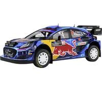 SOLIDO 1:18 Ford Puma RALLY1 Hybrid Blue #8 TANAK Rally Suede 2023