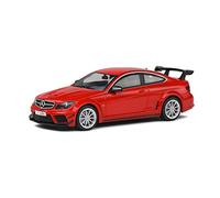 Solido Voiture miniature Mercedes-Benz C63 AMG Black Series Rouge 2012 1/43