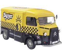 Solido Modèle réduit de voiture particulière Citroën Type HY NYC BURGER jaune modèle fini Modèle réduit de voiture