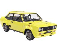 Solido Modèle réduit de voiture particulière Fiat 131 Abarth 1980 jaune modèle fini Modèle réduit de voiture