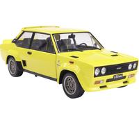 Solido Modèle réduit de voiture particulière Fiat 131 Abarth 1980 jaune modèle fini Modèle réduit de voiture