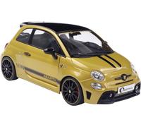 Solido Modèle réduit de voiture particulière Fiat F595 ABARTH SOLIDO WORKS JAUNE modèle fini Modèle réduit de voiture