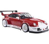 Solido Modèle réduit de voiture particulière Porsche BODYKIT RWB PORCO ROSSO ROUGE modèle fini Modèle réduit de voiture