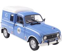 Solido Modèle réduit de voiture particulière Renault 4LF4 GORDINI SERVICE BLEU modèle fini Modèle réduit de voiture