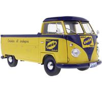 Solido Modèle réduit de voiture particulière Volkswagen (VW) T1 pick-up jaune 1950 modèle fini Modèle réduit de voiture