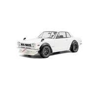 Solido Nissan Skyline (C10) Hakosuka - Coupé Classique JDM - Élargisseurs d'ailes - Blanc - 1:18