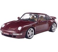 Solido Voiture miniature Porsche 911 (993) Turbo 1997 Rouge 1:18