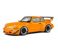 Porsche 911 (964) RWB Hibiki 2016 Orange Modèle Réduit 1:18 Solido