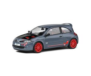 SOLIDO - REN Megane 2 RS R26R - 2008-1/43, Grey/Red