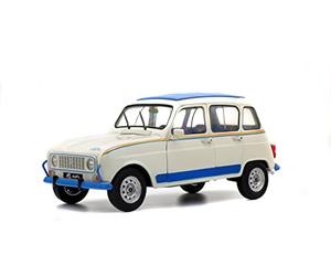 SOLIDO RENAULT 4L JOGGING Voiture Miniature de Collection, S1800105, Blanc/Bleu, 1800105