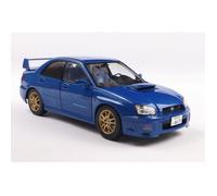 Solido Subaru Impreza WRX STI 2003 Sonic Blue - Miniature 1/18