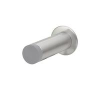Solido Tampon de porte murale Ø 20 mm - longueur : 60 mm - Butoir de porte - Aluminium silber| 1 pièce