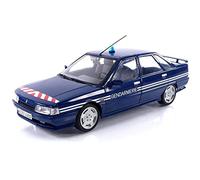 SOLIDO 1807703 MINIATURE GENDARMERIE RENAULT 21 TURBO MK.2 B.R.I BLUE 1992 1/18