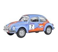 SOLIDO - Volkswagen Beetle 1303 - Rallye Colds Balls 2019-1/18, Blue/Orange