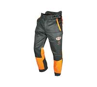 Solidur AUPA - Pantalon de Sécurité pour Tronçonneuse Authentique - Type A Classe 1 - Confort et Protection Exceptionnels - Design Sûr et Fonctionnel - Taille XL - Gris